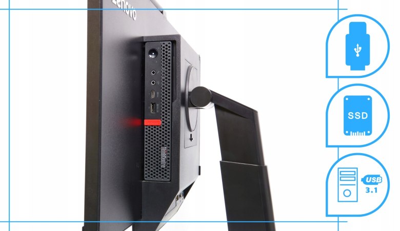 Lenovo Thinkcentre M920q All In One Intel Core i5 16GB DDR4 512GB